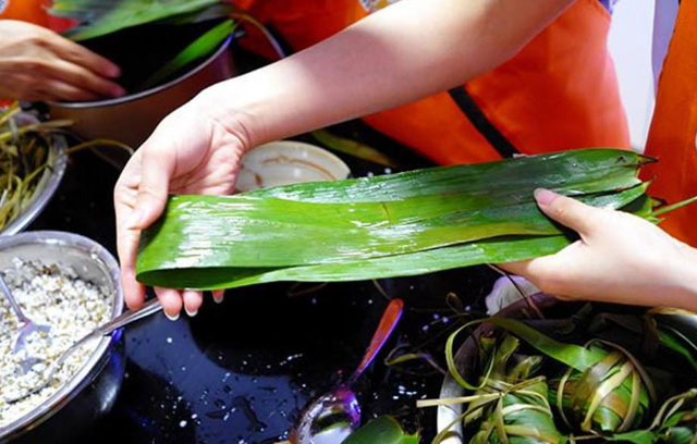 端午將至粽葉屬于什么垃圾可扔廚余垃圾桶嗎?